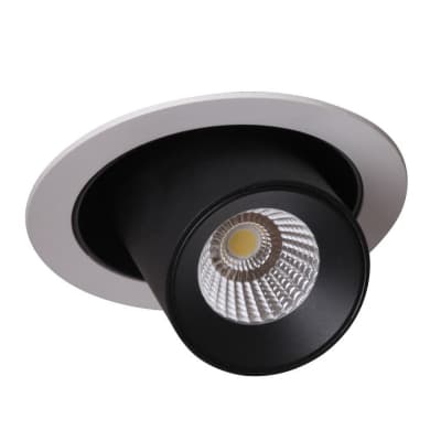 Спот Crystal Lux CLT 011C WH-BL