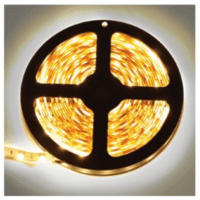 Ecola LED strip PRO-S 7,2W/m 12V IP20 8mm 72Led/m 2800K 10Lm/LED 720Lm/m S-гибкая светодиодная лента на катушке 5м. P2LW07SSB
