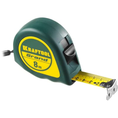 Рулетка KRAFTOOL 7.5 м х 25 мм, GRAND 34022-08-25