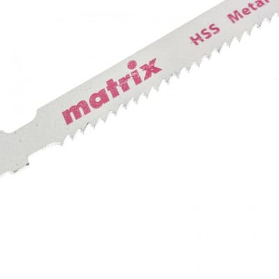 Полотна для электролобзика  по металлу, 3 шт,T118B, 50 x 2 мм, HSS Matrix 78229
