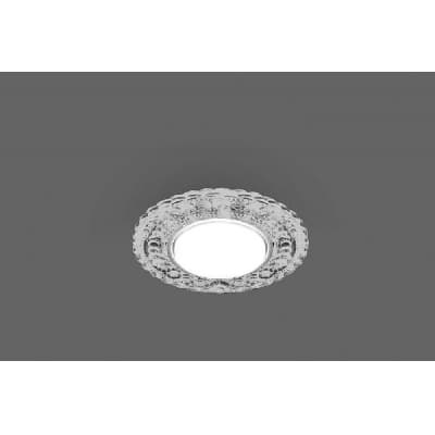 Светильник потолочный встраиваемый (ФВО) FERON CD4024, под лампу с LED подсветкой 20LED*2835 SMD 4000K 29538