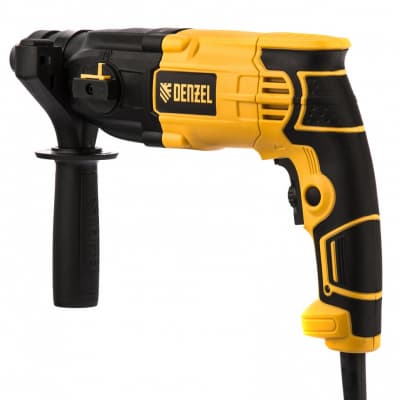 Перфоратор электрический RH-650-18, SDS-plus, 650 Вт, 2.0 Дж, 3 плюс 1 режим Denzel 26603