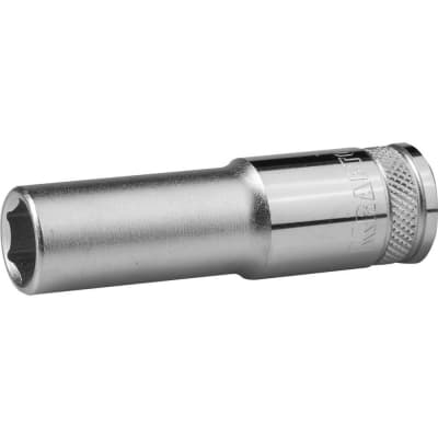 Торцовая головка удлиненная KRAFTOOL 1/2", 12 мм, Cr-V сталь, хромированная 27807-12_z01