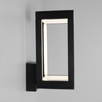 Настенный светильник уличный Elektrostandard Frame 1527 TECHNO LED черный