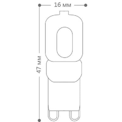 Лампа светодиодная FERON LB-430, JCD9 (капсульная), 5W 230V G9 4000К 25637