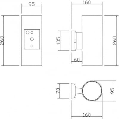 Архитектурная подсветка Rando O419WL-02W Maytoni