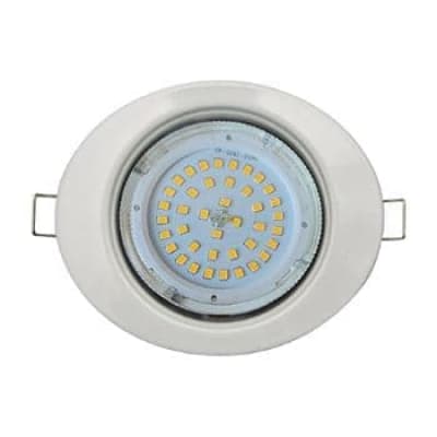 Встраиваемый светильник Ecola GX53 FT3238 белый FW53ELECB