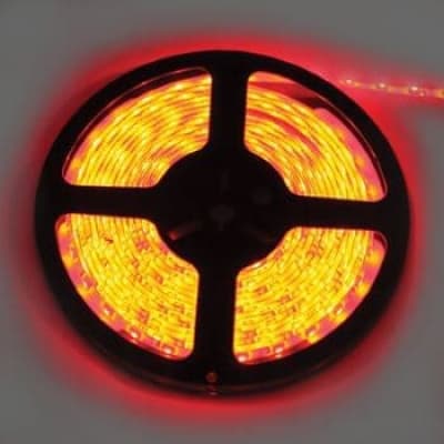 Светодиодная лента Ecola LED Strip Pro 4.8W/m 12V IP65 60Led/m Red P5LR05ESB
