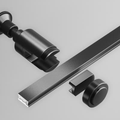 Крепление настенное Maytoni Accessories for tracks Flarity TRA155CW-S1-B