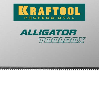 ножовка (пила) KRAFTOOL 13 TPI, 350 мм, ToolBox-13 15227-35