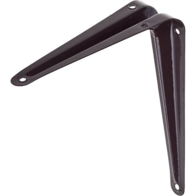 Уголок-кронштейн STAYER 125х150 мм, толщина 0,8 мм, коричневый 37402-3