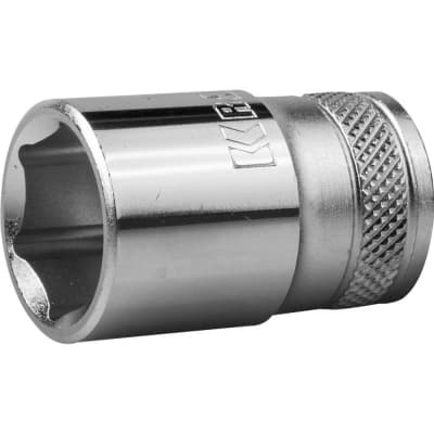 Торцовая головка KRAFTOOL 1/2", 16 мм, Cr-V сталь, хромированная 27805-16_z01