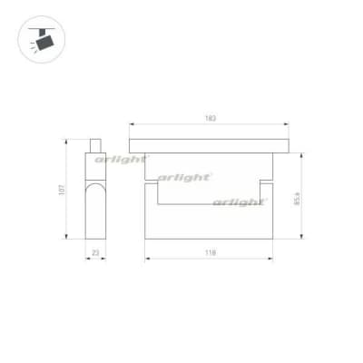 Трековый светильник Arlight MAG-ORIENT 034658