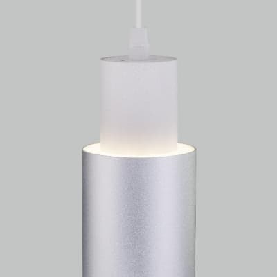 Подвесной светильник Bento 50204/1 LED белый/матовое серебро Eurosvet