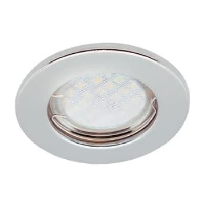 Встраиваемый светильник Ecola Light MR16 DL90 GU5.3 перламутровое серебро FP1611EFY