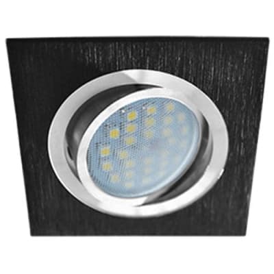 Встраиваемый светильник Ecola MR16 DL205 GU5.3 Чёрный FK16PSECB