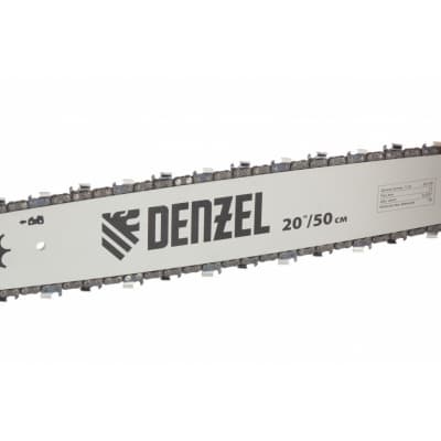Пила цепная бензиновая DGS-5820, шина 50 см, 58 см3, 4,1 л.с., шаг 0,325, паз 1,5 мм, 76 звеньев Denzel 95235