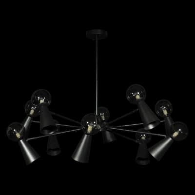 Потолочная люстра Loft It Halley 10046/10 Black