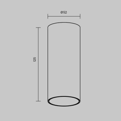 Точечный светильник Maytoni FOCUS LED C056CL-L12W3K-W-BS