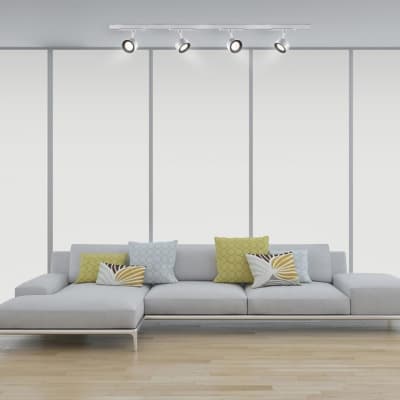 Трехфазный треков.светодиодн.светильник IP20 LED 4000K 20W HELIX 358172 PORT NT19 046 белый/черный