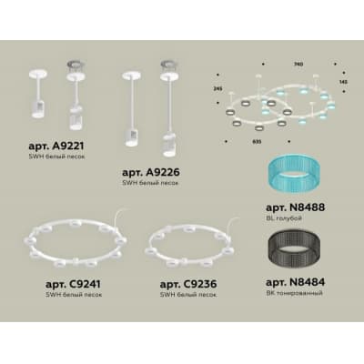 Подвесной светильник Ambrella TRADITIONAL XR92211200