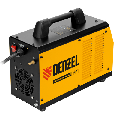 Аппарат инвертор. аргонодуговой сварки ITIG-200 DС Pulse Cold Weld, 200 А, ПВ 60% Denzel 94329