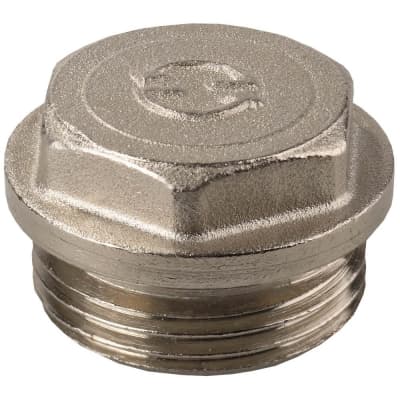 Заглушка GENERAL FITTINGS 3/4", 6-ти гранная головка с прижимной шайбой, "наружная резьба" 51100-3/4