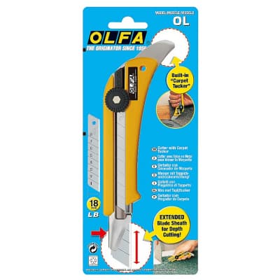 Нож с выдвижным лезвием OLFA 18 мм OL-OL