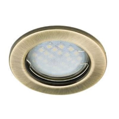 Встраиваемый светильник Ecola Light MR16 DL90 GU5.3 2 pack черненая бронза FB1621EFY