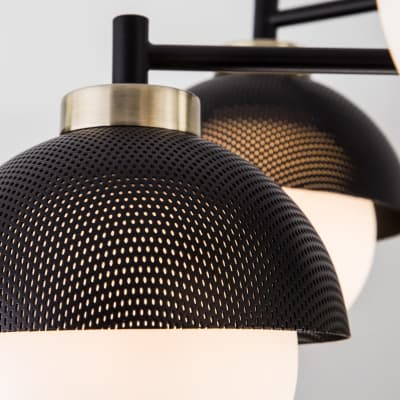 Потолочная люстра Eurosvet Nocciola 70106/6 черный