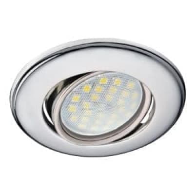 Встраиваемый светильник Ecola MR16 DH03 GU5.3 хром FC1601EFS