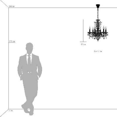 Подвесная люстра SCHON 790062 Osgona