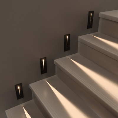 Подсветка для лестниц и ступеней Elektrostandard Step 8 40108/LED черный