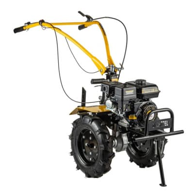 Мотоблок DPT-370X, 7 л.с, дисковое сцепление, ширина 90 см, глубина 35 см, фрез 3 х 4, ВОМ, передачи 3В/1Н Denzel 56406