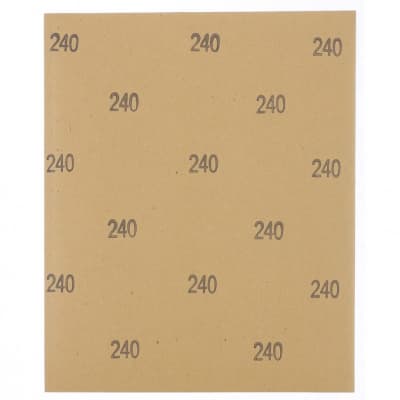 Шлифлист на бумажной основе, P 240, 230 х 280 мм, 10 шт, водостойкий Matrix 75614
