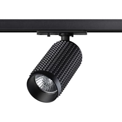 Однофазный трековый светильник IP20 GU10 50W 220V MAIS 370763 PORT NT21 000 черный   NOVOTECH MAIS 370763