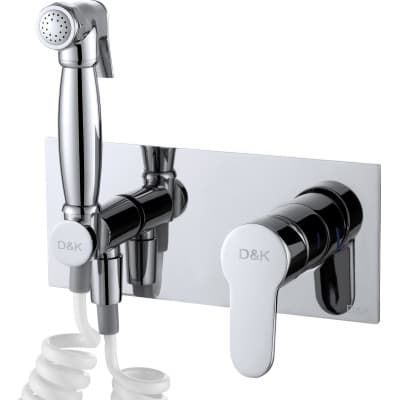 Смеситель с гигиеническим душем встраиваемый D&K Rhein Marx (DA1394501)