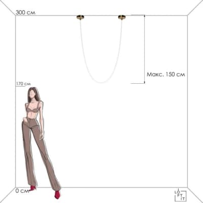 Подвесной светильник Loft It Lori 10230/3000