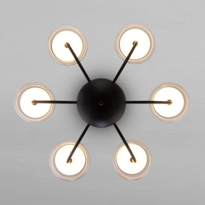 Потолочная люстра Eurosvet Fungo 50388 LED Черный