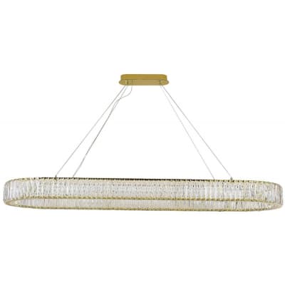 Подвесной светильник Newport 8240 8240/140 oval gold
