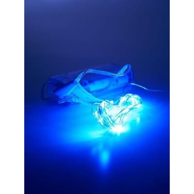 Гирлянда линейная от батареек FERON CL570, 20LED, (синий) 32367