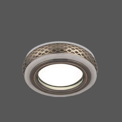 Встраиваемый светильник Gauss Backlight BL082 бронза/белый GU5.3 3W Led 3000K