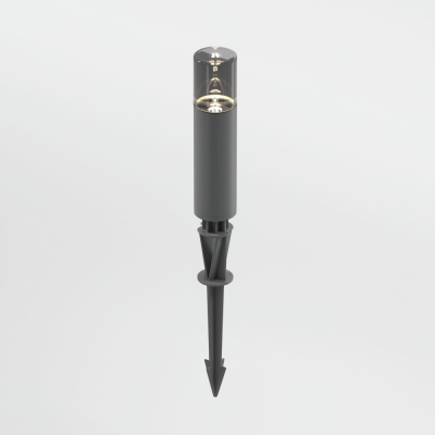 Грунтовый светильник Elektrostandard Hidden 35166/S серый