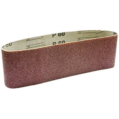 Лента абразивная бесконечная, P 80, 75 х 533 мм, 10 шт Matrix 74235