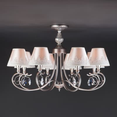 Люстра потолочная Eurosvet Incanto 60069/8 серебро