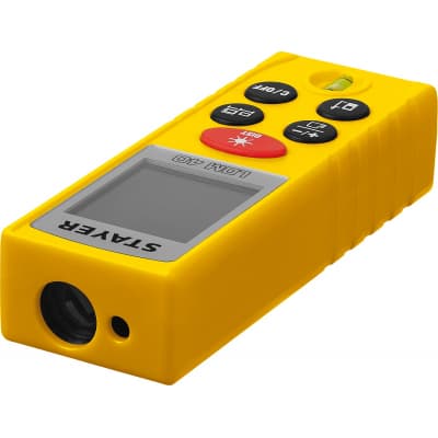 Дальномер лазерный, "LDM-40", дальность 40 м, 5 функций, STAYER Professional 34956
