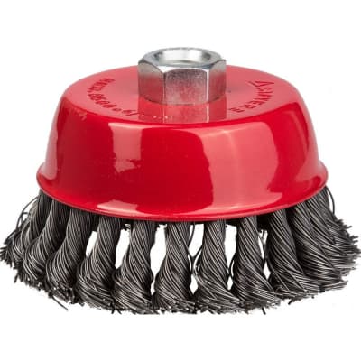 Щетка чашечная для УШМ STAYER Ø 80 мм 35128-080_z01