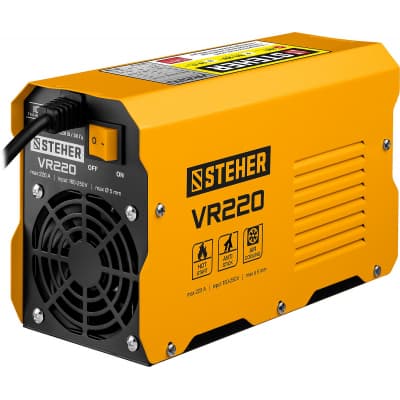 Сварочный аппарат инверторный, 220 А, STEHER VR-220
