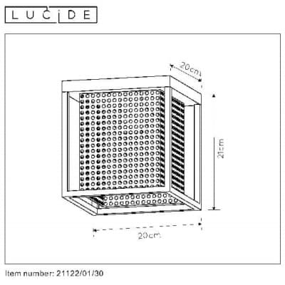 Потолочная люстра Sansa 21122/01/30 Lucide