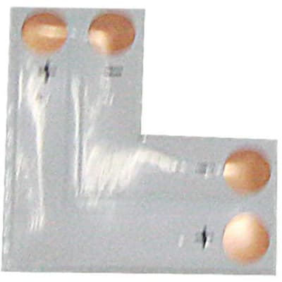 Ecola LED strip connector гибкая соед. плата L для зажимного разъема 2-х конт. 10 mm SC21FLESB